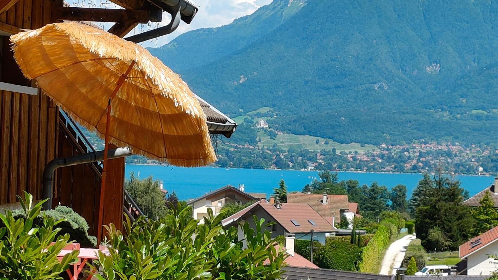 Vue Lac Lodges Sévrier Kültér fotó